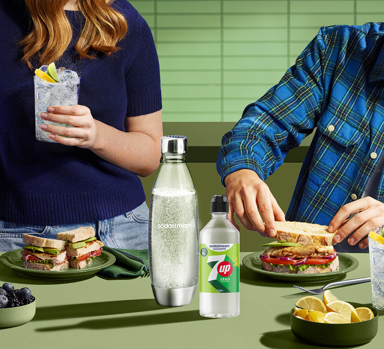 Sirop 7Up Zéro Sucres 440ml