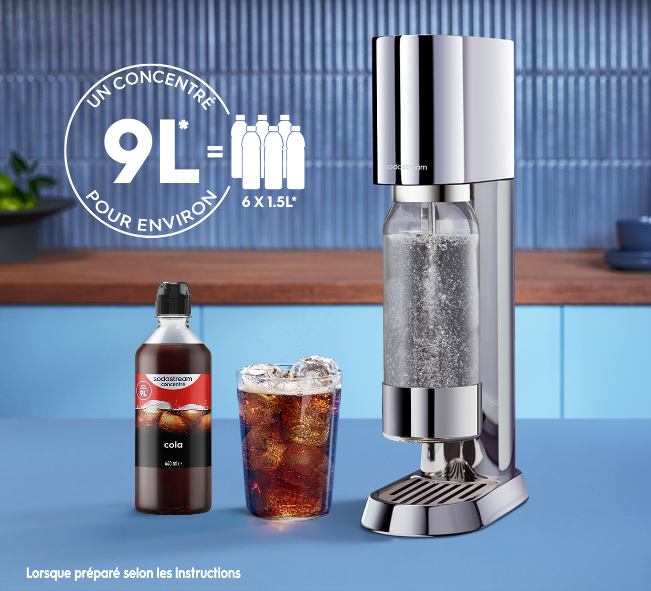 6-Pack Sirop Cola 440ml
