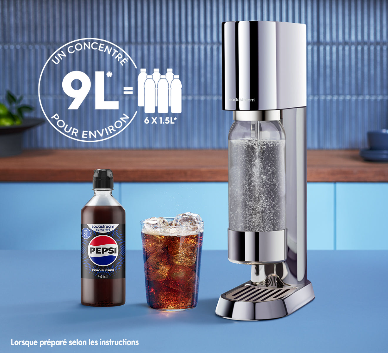 Sirop Pepsi Zéro Sucres