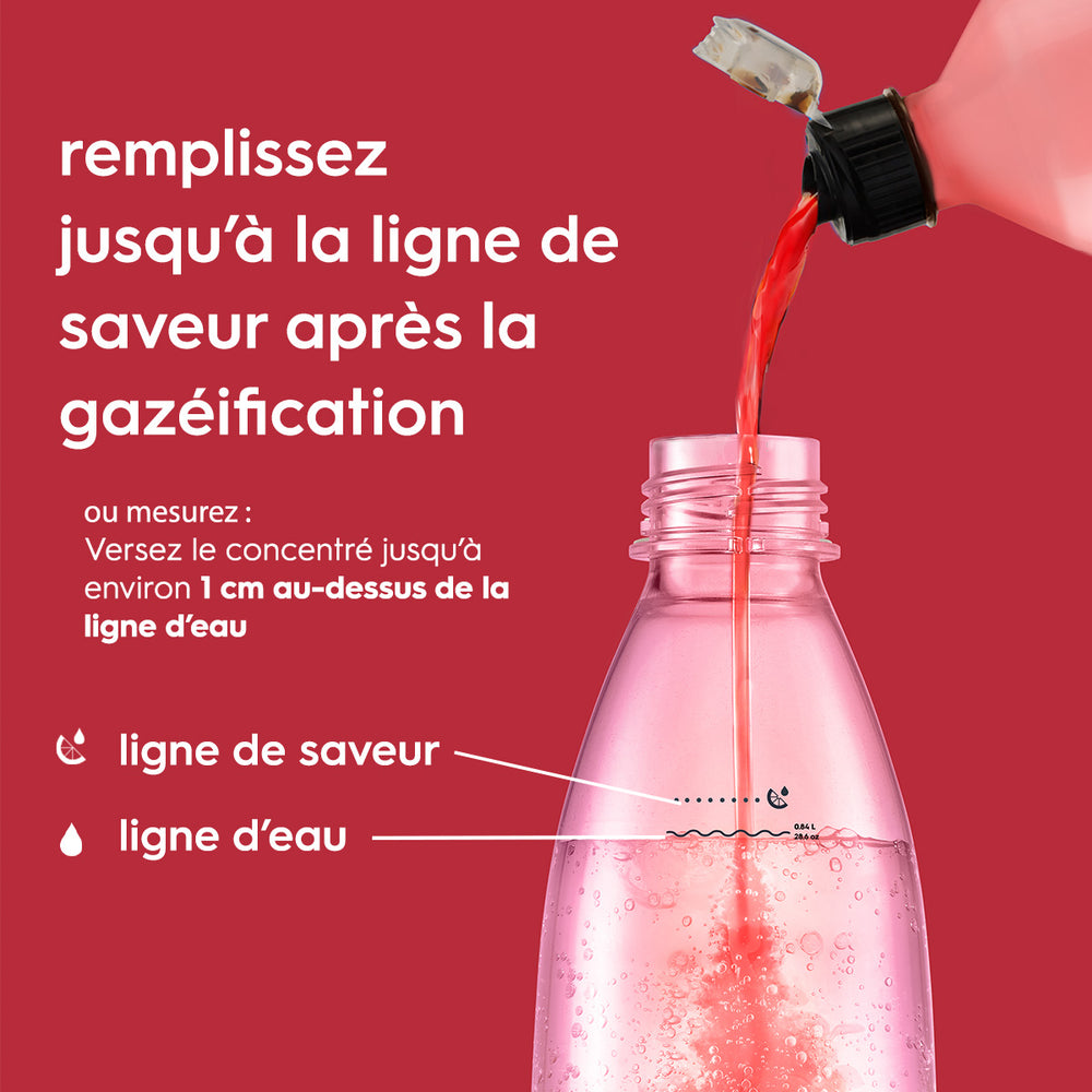 6-Pack Sirop Grenadine sans sucres 440ml