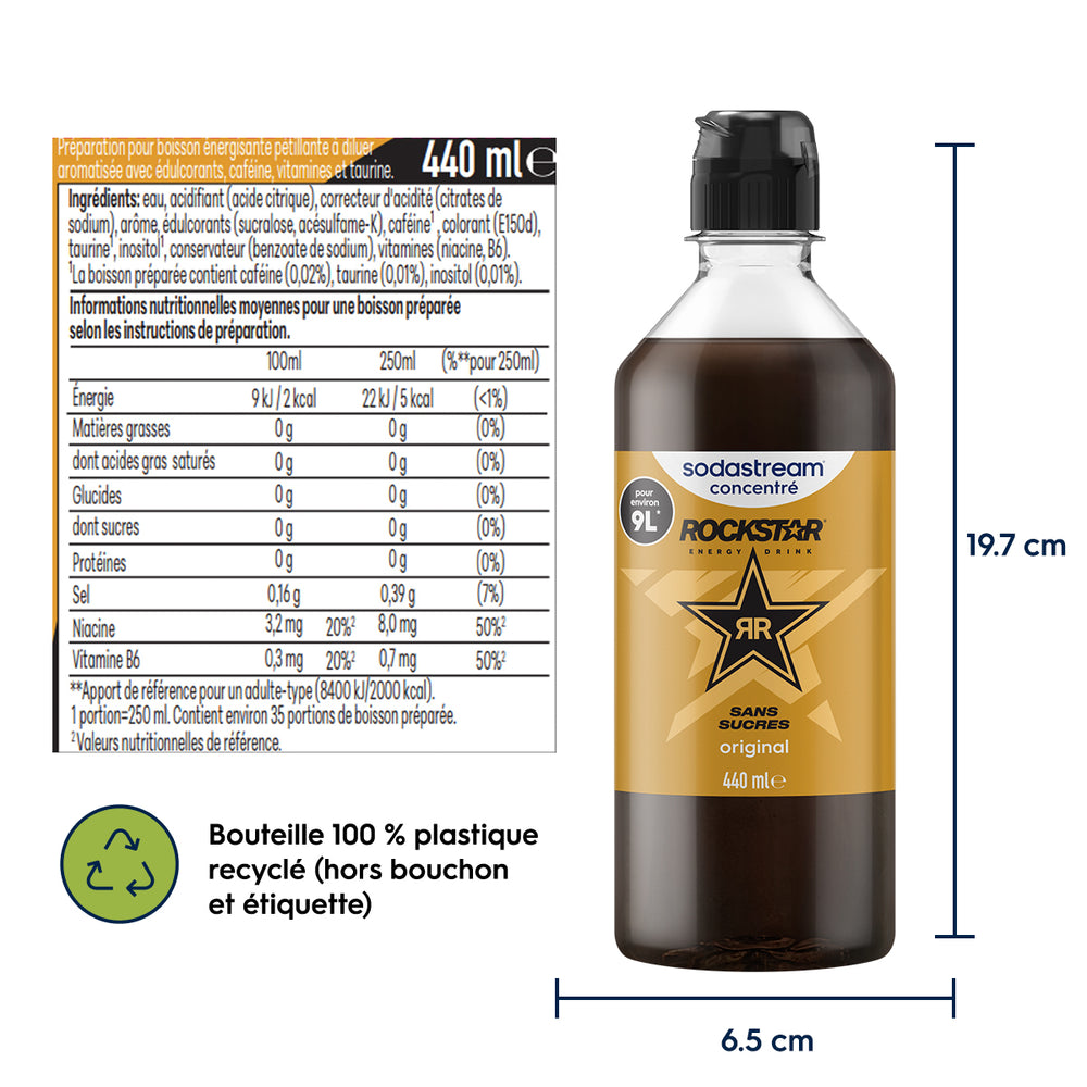 Rockstar Energy Drink Sans Sucres