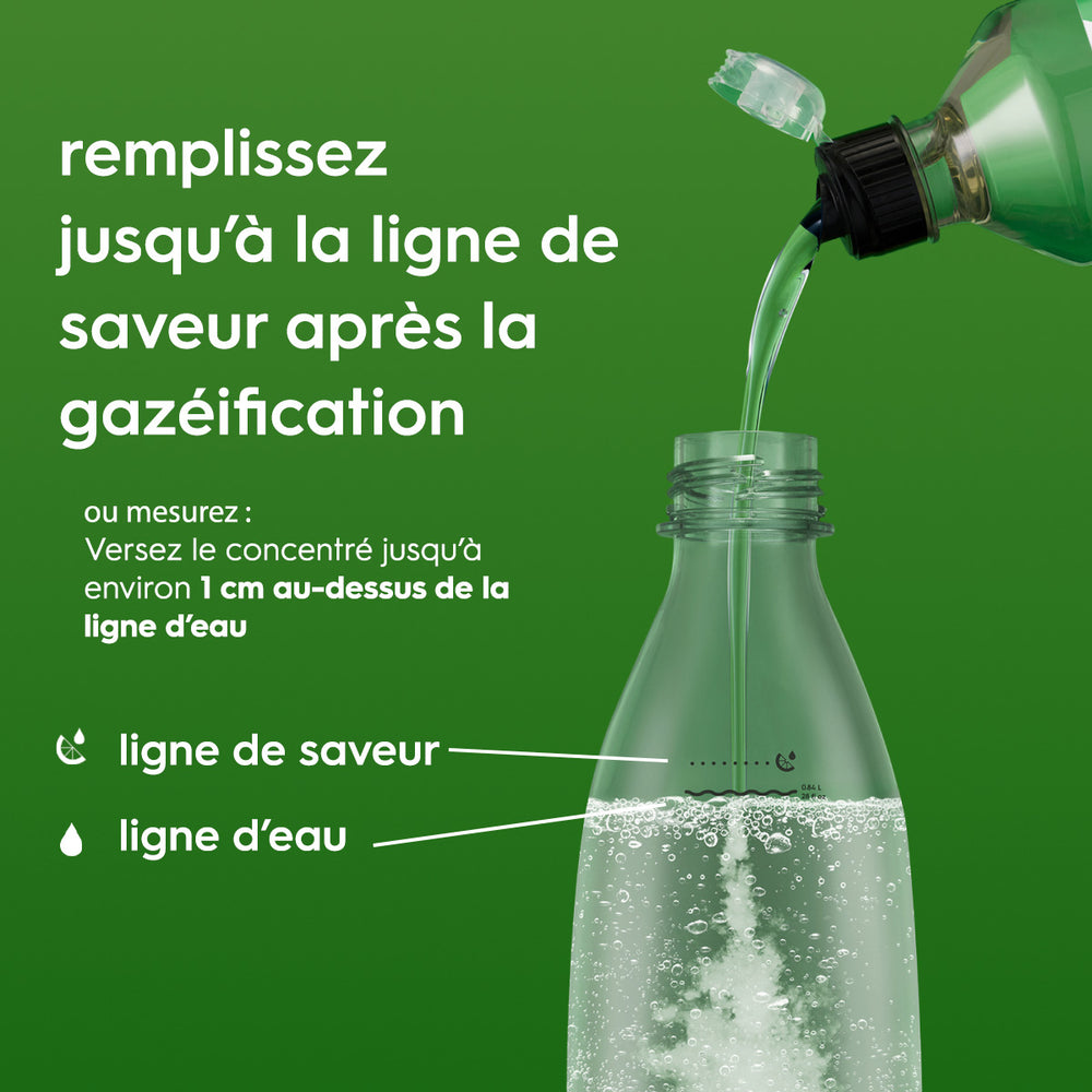 6-Pack Sirop Menthe sans sucres 440ml