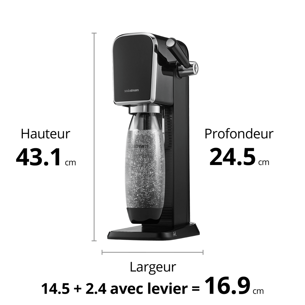 sodastream taille et dimensions