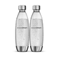 Pack de 2 Bouteilles fuse acier inoxydable 1L – 2