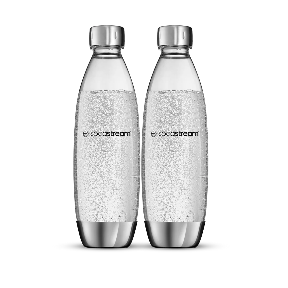 Pack de 2 Bouteilles fuse acier inoxydable 1L