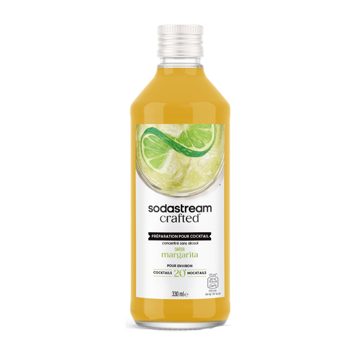 Cocktail Mixer saveur Margarita sans alcool 330ml sodastream