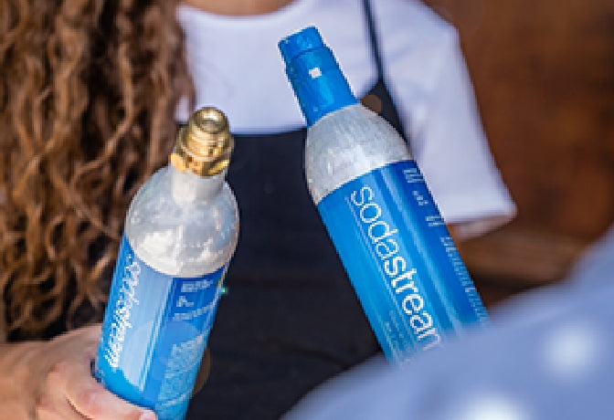 Le monde des Cylindres de gaz Co2 – Sodastream France