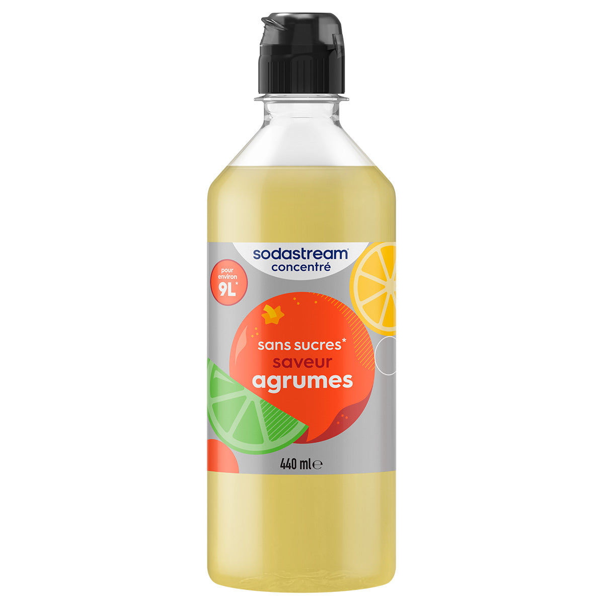 Sirop Agrumes Sans Sucres 440ml sodastream