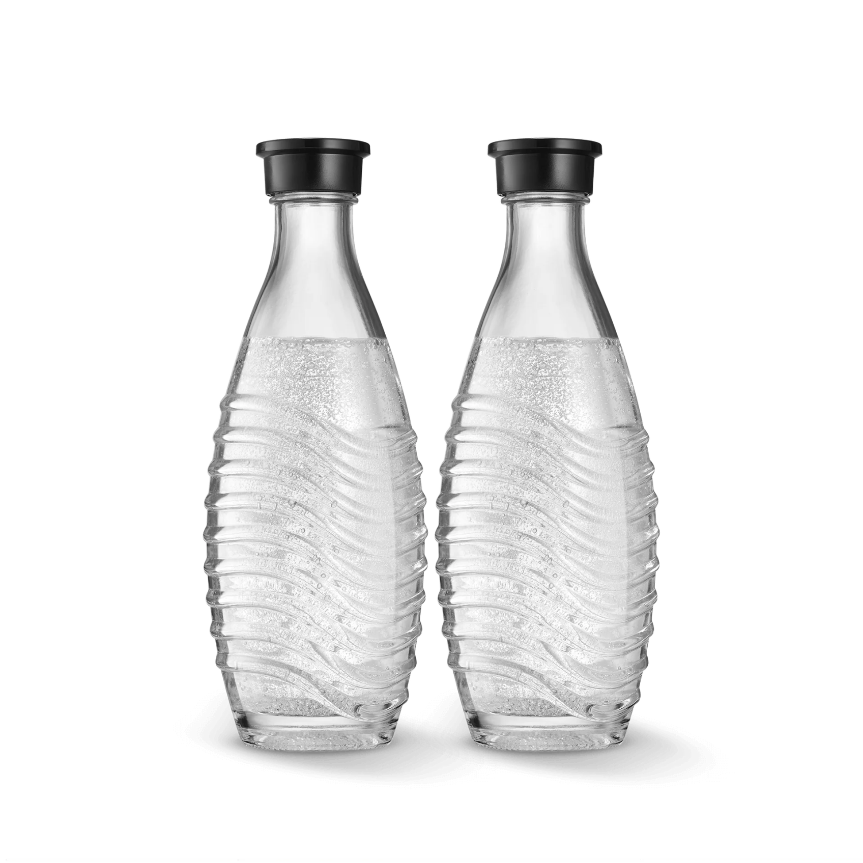 Pack de 2 carafes en verre Crystal 0.75L sodastream