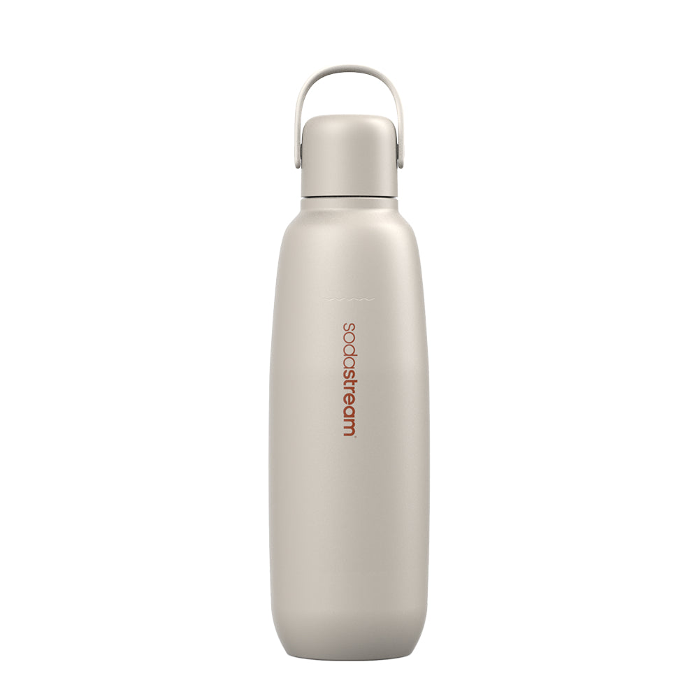 Gourde isotherme 0,9L fizz&go Cool sable