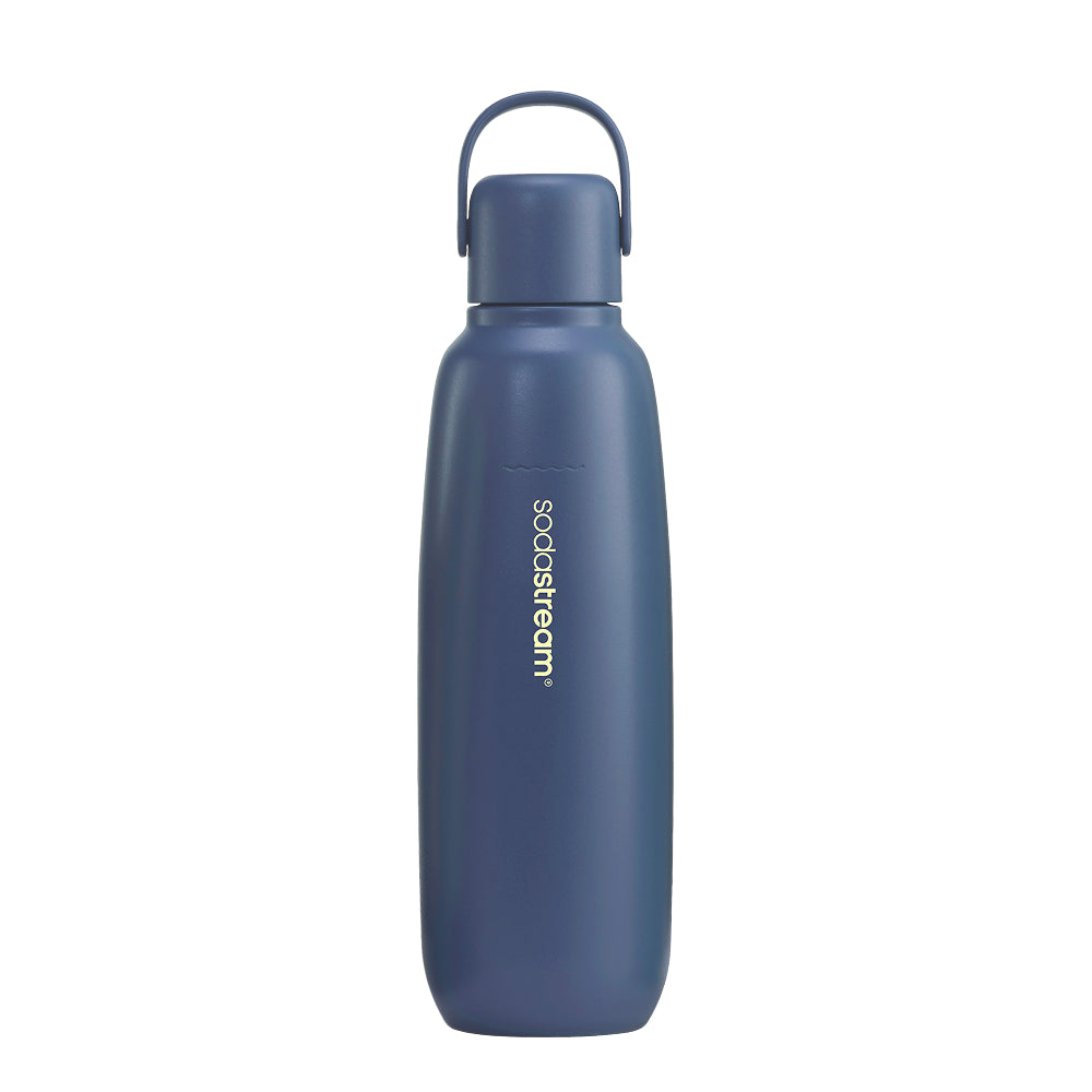 Gourde isotherme 0,9L fizz&go Cool bleue