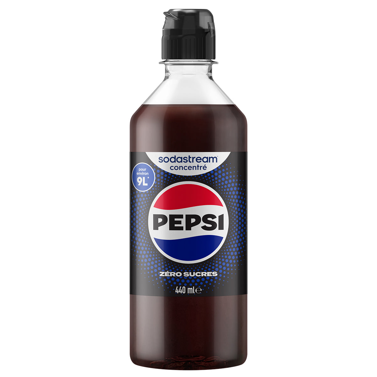 Sirop Pepsi Zéro Sucres 440ml sodastream