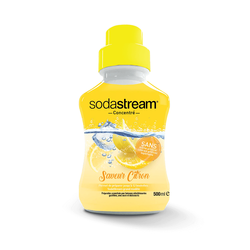 Concentré Sodastream Saveur Citron Original 500 ml - Achat & prix